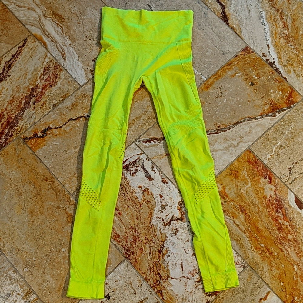 Alala neon yellow leggings